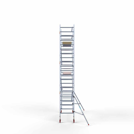 Alumīnija tornis 135х305 cm 7,2m darba augstums* ar oglekļa platformu Alumīnija tornis 135х305 cm 7,2m darba augstums* ar oglekļa platformu