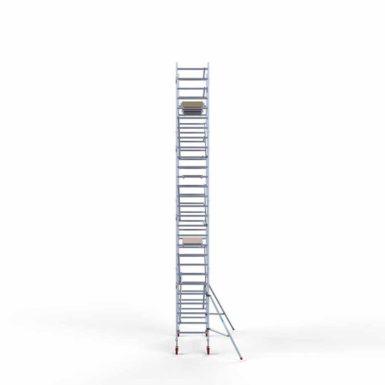 Alumīnija tornis 90х250 cm 9,2m darba augstums* ar oglekļa platformu Alumīnija tornis 90х250 cm 9,2m darba augstums* ar oglekļa platformu