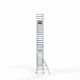 Alumīnija tornis 90х250 cm 9,2m darba augstums* ar oglekļa platformu Alumīnija tornis 90х250 cm 9,2m darba augstums* ar oglekļa platformu