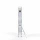 Alumīnija tornis 135х305 cm 9,2m darba augstums* ar oglekļa platformu Alumīnija tornis 135х305 cm 9,2m darba augstums* ar oglekļa platformu