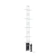 Alumīnija tornis 135х250 cm 10,2m darba augstums* ar liftu saules paneļiem Alumīnija tornis 135х250 cm 10,2m darba augstums* ar liftu saules paneļiem