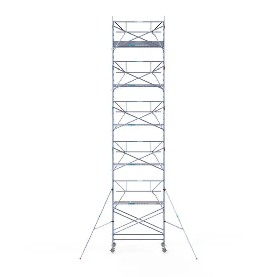 Alumīnija tornis 135х250 cm 12,2m darba augstums* ar liftu saules paneļiem Alumīnija tornis 135х250 cm 12,2m darba augstums* ar liftu saules paneļiem