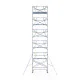 Alumīnija tornis 135х250 cm 12,2m darba augstums* ar liftu saules paneļiem