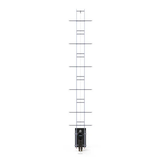 Alumīnija tornis 135х250 cm 12,2m darba augstums* ar liftu saules paneļiem Alumīnija tornis 135х250 cm 12,2m darba augstums* ar liftu saules paneļiem