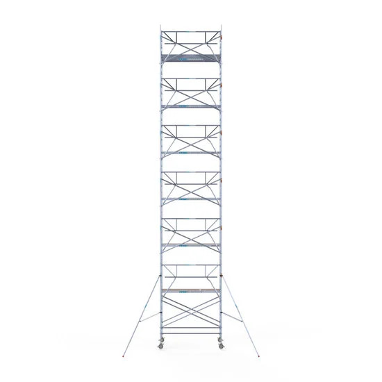 Alumīnija tornis 135х250 cm 14,2m darba augstums* ar liftu saules paneļiem Alumīnija tornis 135х250 cm 14,2m darba augstums* ar liftu saules paneļiem