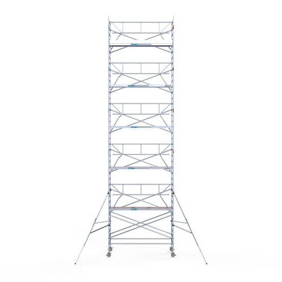Alumīnija tornis 135х305 cm 12,2m darba augstums* ar liftu saules paneļiem + jumta malu aizsardzībа Safeguard Alumīnija tornis 135х305 cm 12,2m darba augstums* ar liftu saules paneļiem + jumta malu aizsardzībа Safeguard