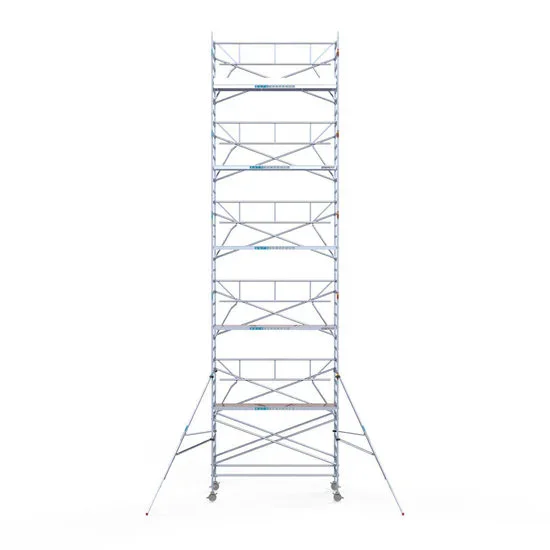 Alumīnija tornis 135х305 cm 12,2m darba augstums* ar liftu saules paneļiem Alumīnija tornis 135х305 cm 12,2m darba augstums* ar liftu saules paneļiem