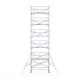 Alumīnija tornis 135х305 cm 12,2m darba augstums* ar liftu saules paneļiem