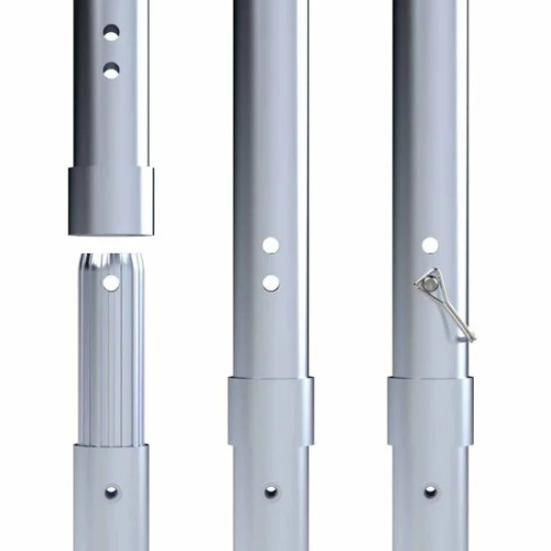 Aizsargrāmis 1 m, 75 cm, 2 pakāpieni Aizsargrāmis 1 m, 75 cm, 2 pakāpieni