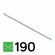 Diagonāle 190 cm Diagonāle 190 cm