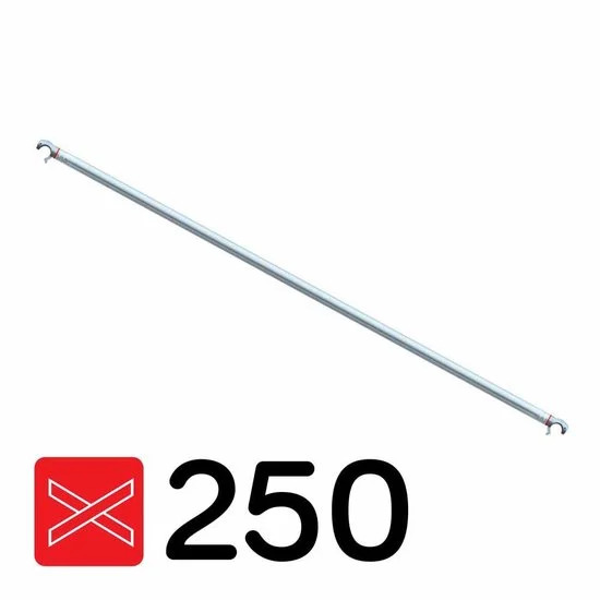 Diagonāle 250 cm Diagonāle 250 cm