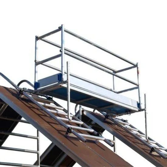 Alumīnija Jumta sastatnes darbam uz jumta grēdas 250 cm Alumīnija Jumta sastatnes darbam uz jumta grēdas 250 cm