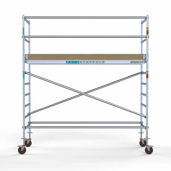 Alumīnija tornis 90x305 cm 4,2m darba augstums* Alumīnija tornis 90x305 cm 4,2m darba augstums*