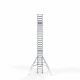 Alumīnija tornis 75х190 cm 9,2m darba augstums* salokāmas margas no 2 pusēm