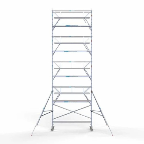 Alumīnija tornis 75х305 cm 10,2m darba augstums* salokāmas margas no 2 pusēm Alumīnija tornis 75х305 cm 10,2m darba augstums* salokāmas margas no 2 pusēm