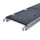 Alumīnija tornis 135х190 cm 13,2m darba augstums* ar oglekļa platformu + salokāmas margas no 1 puses