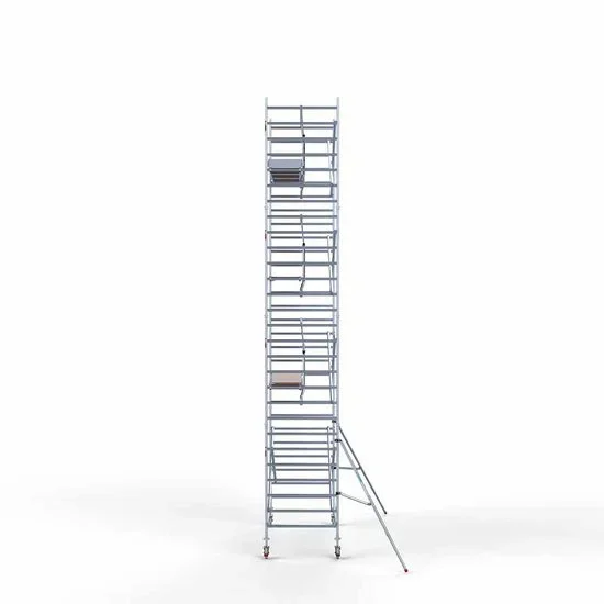 Alumīnija tornis 135х305 cm 9,2m darba augstums* salokāmas margas no 1 puses Alumīnija tornis 135х305 cm 9,2m darba augstums* salokāmas margas no 1 puses