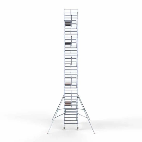 Alumīnija tornis 135х305 cm 12,2m darba augstums* salokāmas margas no 1 puses Alumīnija tornis 135х305 cm 12,2m darba augstums* salokāmas margas no 1 puses