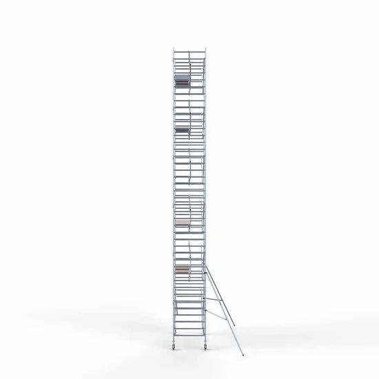 Alumīnija tornis 135х305 cm 13,2m darba augstums* salokāmas margas no 1 puses Alumīnija tornis 135х305 cm 13,2m darba augstums* salokāmas margas no 1 puses
