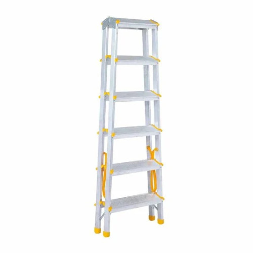 Escalera de doble cara con 6 escalones