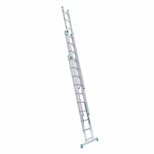 Домашняя трёхсекционная лестница 10 ступеней